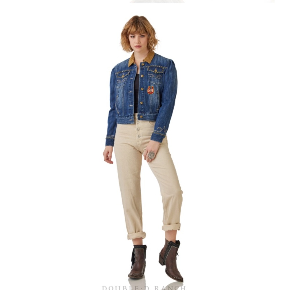 Double D Ranch Wear NWT LOCKHART Denim Jacket - Picture 2 of 5